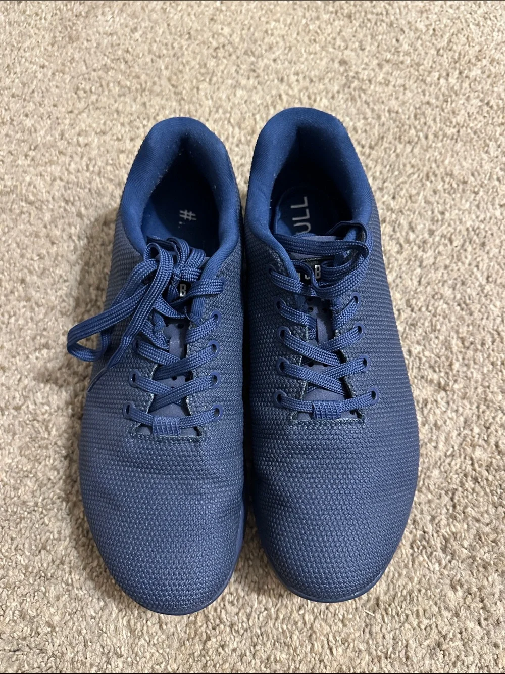 NOBULL Navy Knit Athletic Trainers